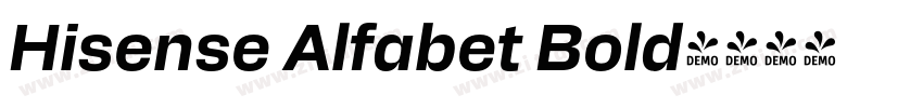 Hisense Alfabet Bold字体转换 Hisense Alfabet Bold字体转换